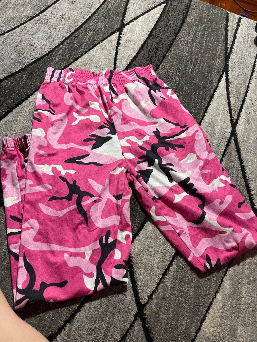 Pink Camo joggers